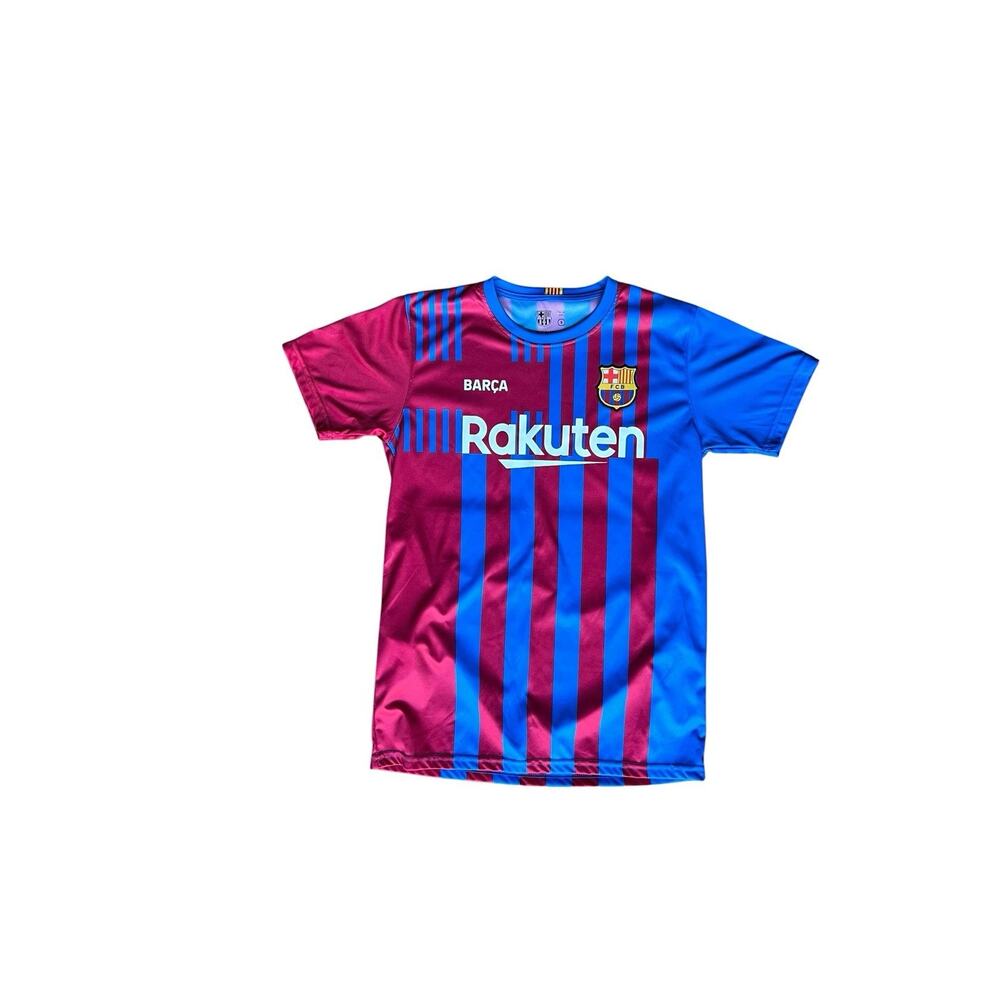 FC Barcelona Soccer Jersey Adult SMALL Rakuten UNICEF Barca Men S